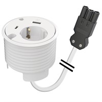 Powerdot 16 - 1 socket type F, 1 USB-C port, 1 USB-A charger 12W, 2 ca