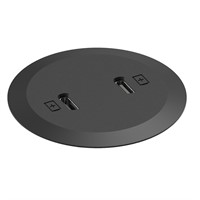 Powerdot Mini 52 - 2 USB-C charger max 30W, black