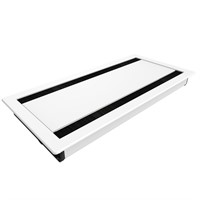 Flip Cover 03 - Table top dual conference lid, L300 mm, white